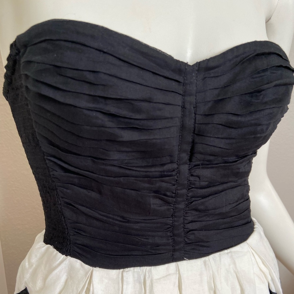 Anthropologie Leifnotes black and white dress XS - Picture 6 of 11
